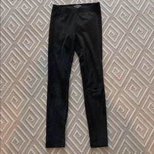 VINCE 100% leather suede Leggings size S